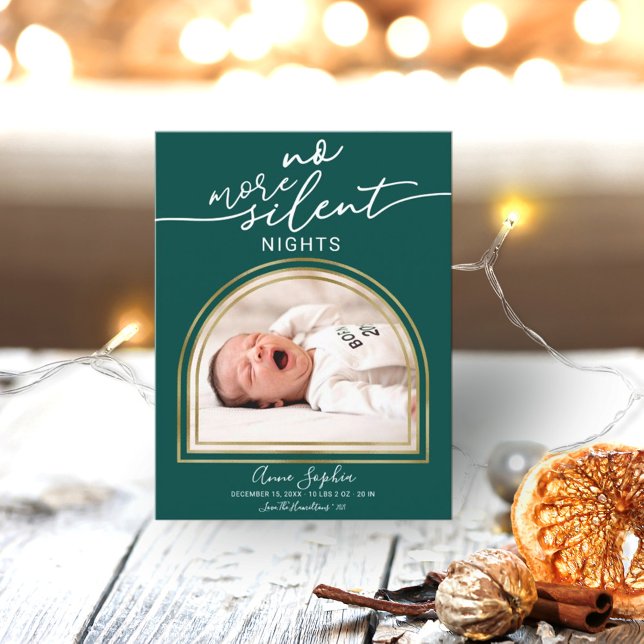 Modern Arch Frame Birth Announcement (Creator Uploaded)