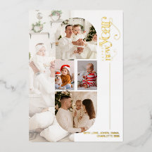 Modern Arch happy New Year Script Photo