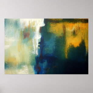 Modern Art Abstract Painting Art Print Poster