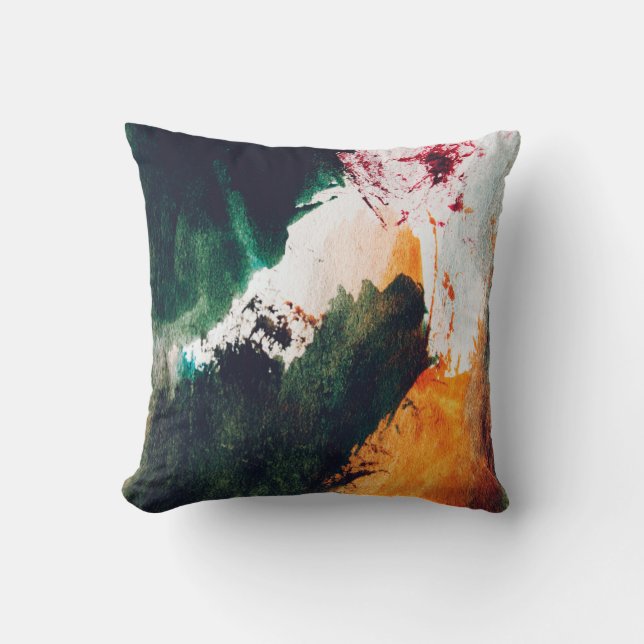 Modern art, abstract painting. Fine art abstract p Cushion (Front)