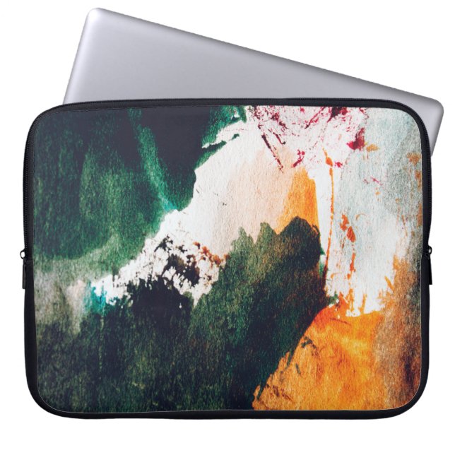 Modern art, abstract painting. Fine art abstract p Laptop Sleeve (Front)