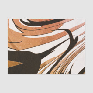 Modern Art Amazing Colour Combination Tissue Paper
