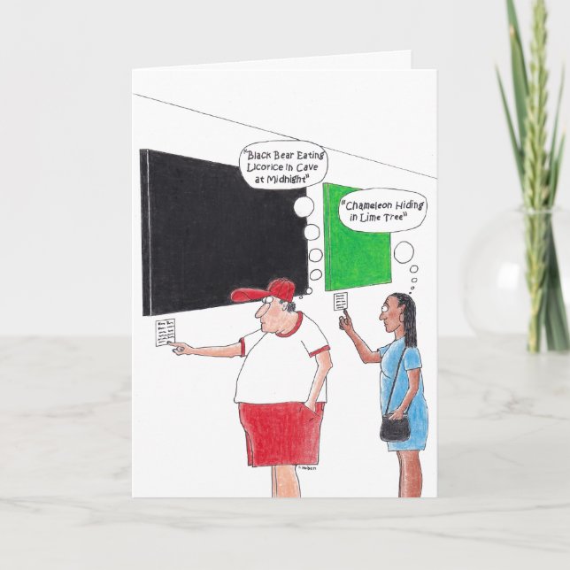 Modern Art Card (Front)