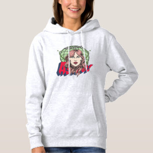 Modern art Cartoon illustration Retro pop art Hoodie