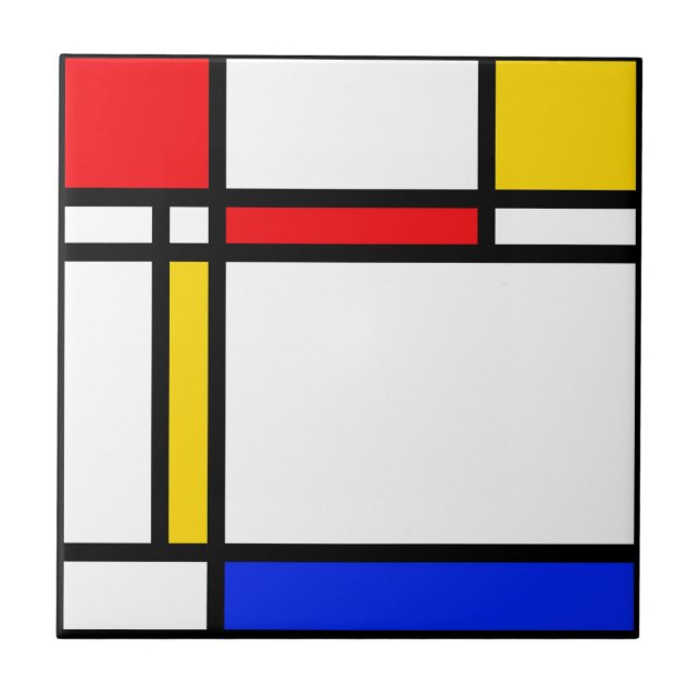 Modern Art Ceramic Tile (Front)
