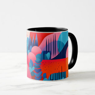 Modern Art Classic Mug, 11 or 15 oz Mug