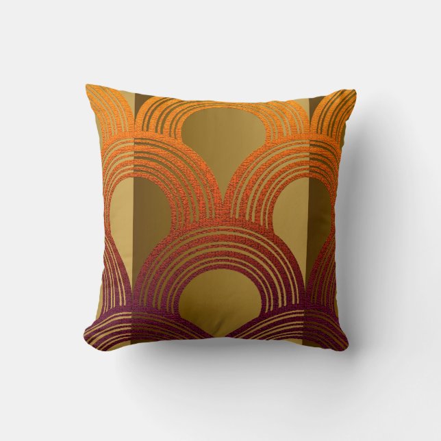 Modern Art Deco Cushion (Front)
