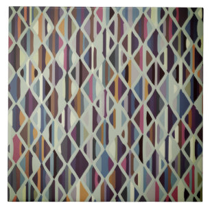 Modern Art Deco Multi-colour Ceramic Tile