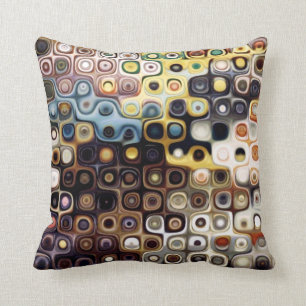 Modern Art Dot Pattern Pillow