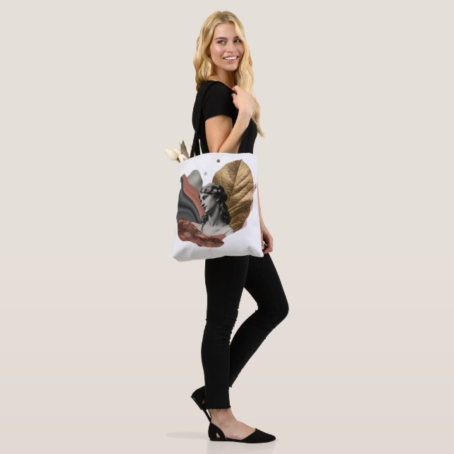 Modern Art featuring Timeless Grace of Venus Tote Bag (On Model)