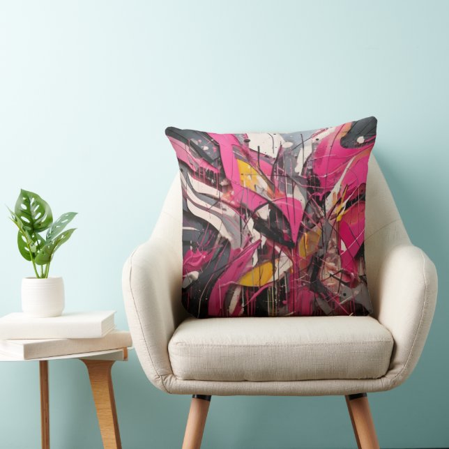 Modern art graphic  cushion (Chair)