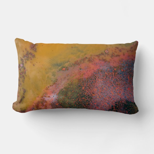 Modern art lumbar cushion (Front)