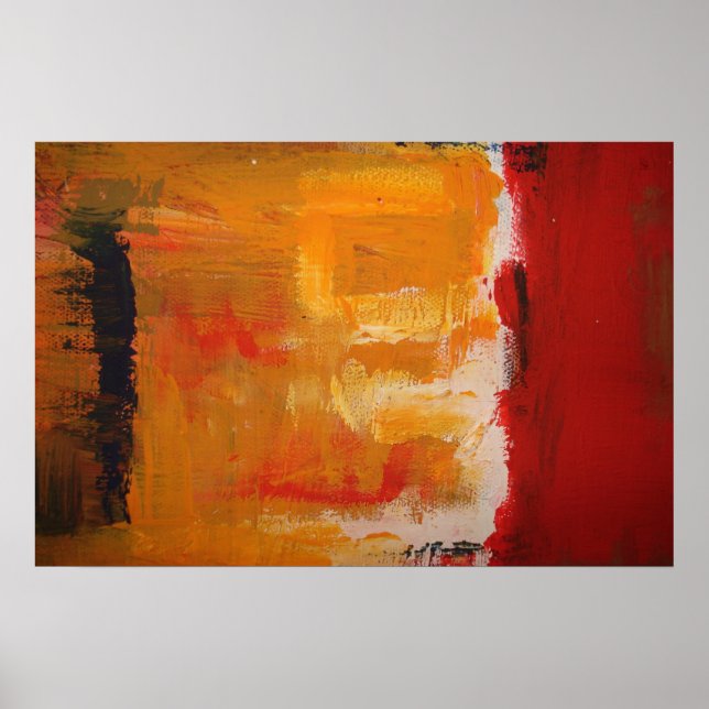 Modern Art - Minimalist Abstract Art Canvas Print (Front)
