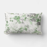 Modern art of flower pattern and wall texture mix