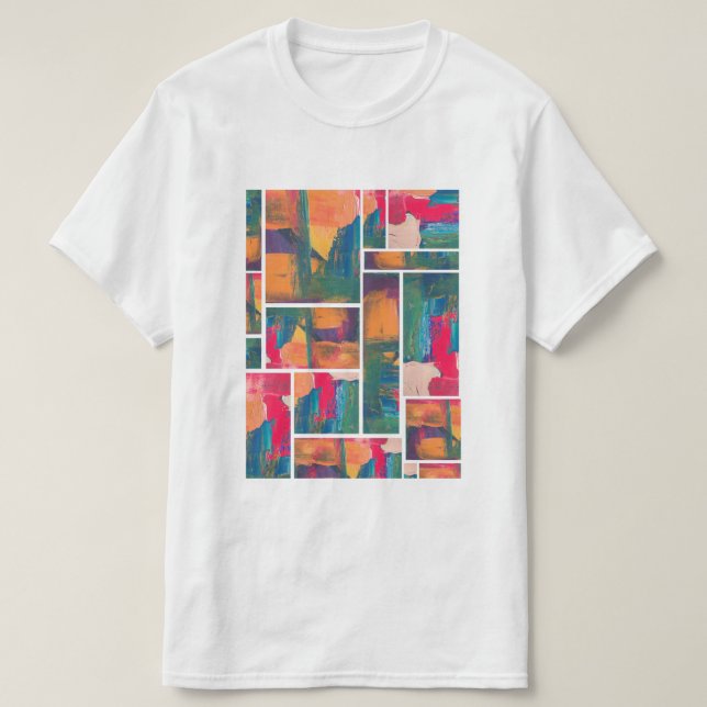 Modern Art Paint T-Shirt (Design Front)