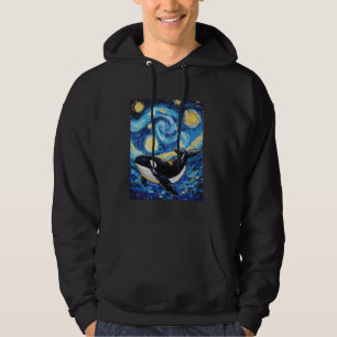 Modern Art Painting Van Gogh Starry Night Killer W Hoodie