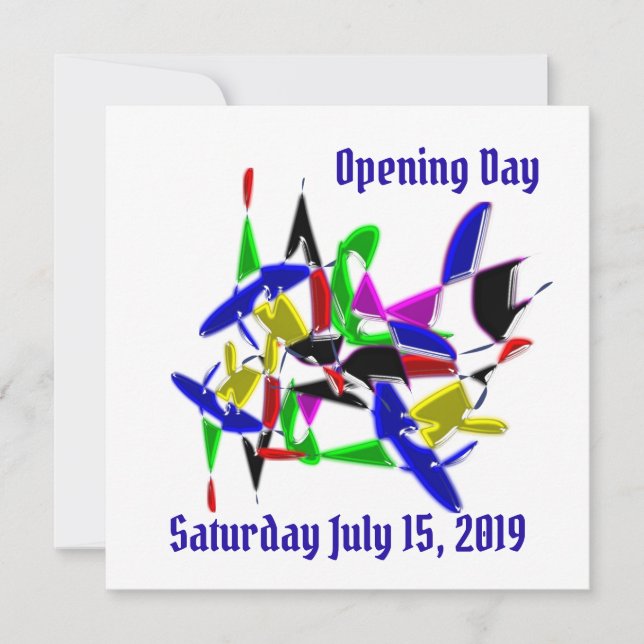 Modern art paintings ,Colour explosion (Front)