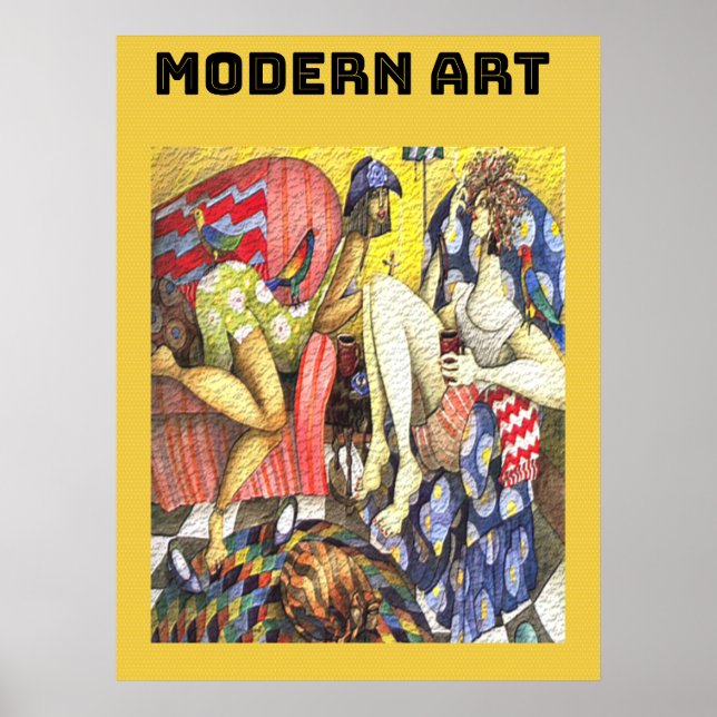 Modern Art Poster (Front)