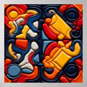 Modern Art Poster