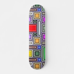 Modern Art Skateboard Deck
