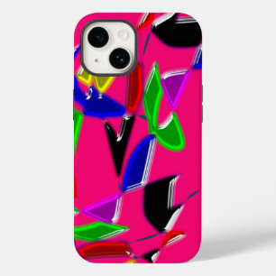 Modern art texture,pink  Case-Mate iPhone 14 case