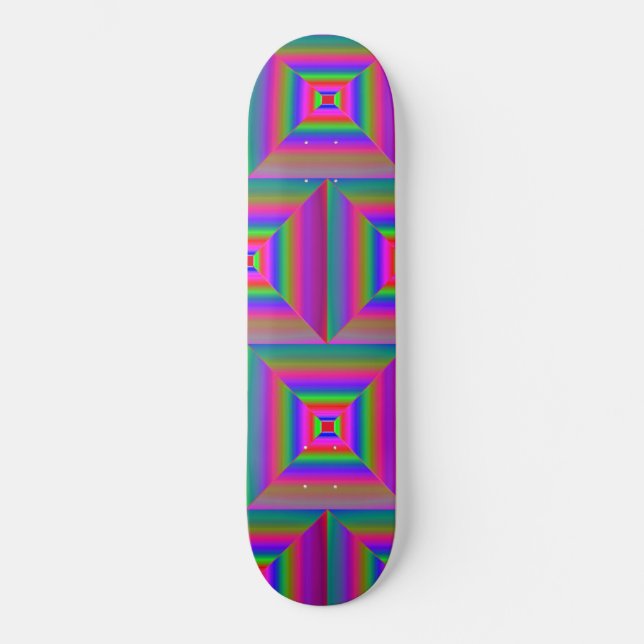 Modern art tiles skateboard (Front)