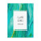 Modern Art Turquoise Business card
