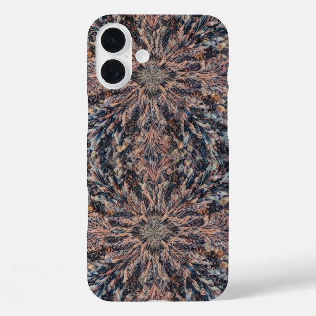 Modern Artistic Apple iPhone 16 Plus Case (Back)