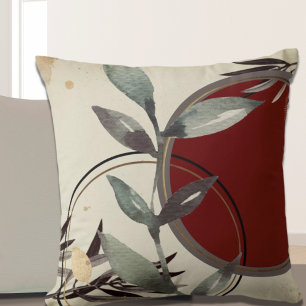Modern Artistic Watercolor Cushion