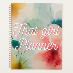Modern Artistic Watercolor Daily Organiser