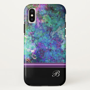 Modern Artsy Monogram iPhone XS Case