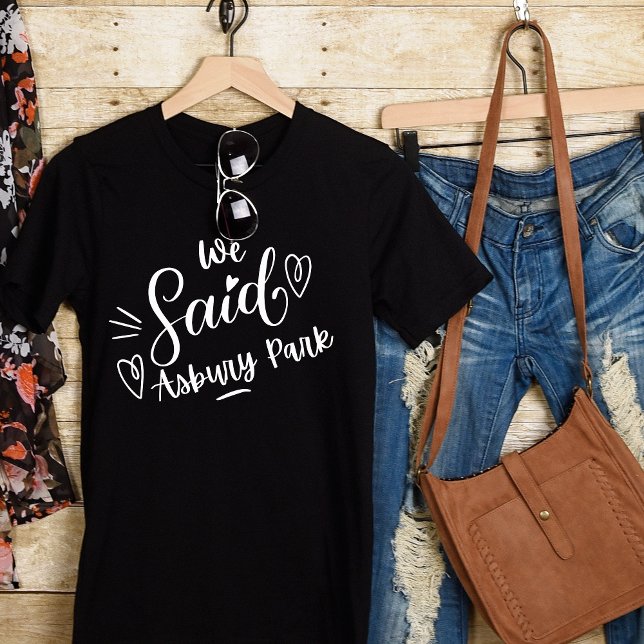 Modern Asbury Park Bachelorette Party  T-Shirt (Creator Uploaded)