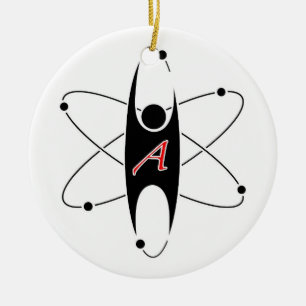 Modern Atheism logo ornament