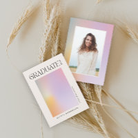 Modern aura pink colourful typography photo girly
