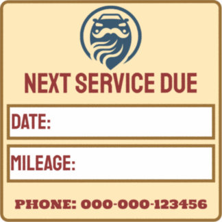 Modern Auto Service Reminder