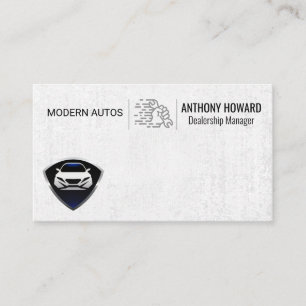 Modern Autos Parts and Services Business Card
