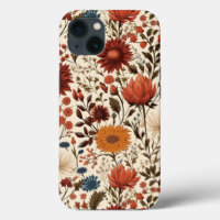 Modern Autumn Fall Botanical Floral 