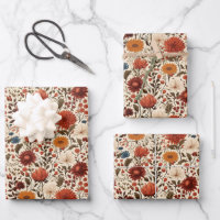 Modern Autumn Fall Botanical Floral