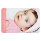 Modern Baby Photo | Coral