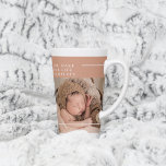 Modern Baby Photo | You Make My Life Complete Gift Latte Mug<br><div class="desc">Modern Baby Photo | You Make My Life Complete Gift</div>