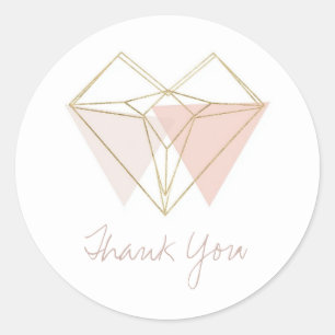 Modern Baby Shower Favour Tags – Abstract Geometri