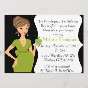 Modern Baby Shower Invitation