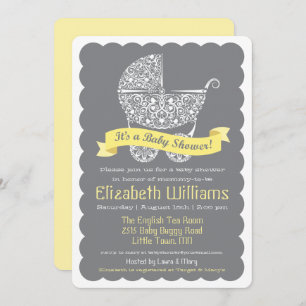Modern Baby Shower Invitation