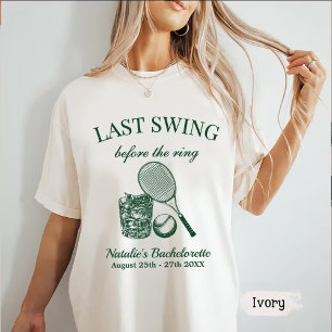 Modern Bach Last Swing Before The Ring Tennis T-Shirt