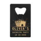 Modern Bachelor Party Poker Playing Card Casino