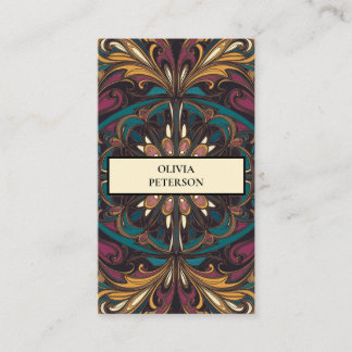 Modern Background Business Card Editable Template 