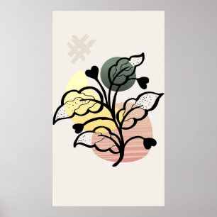 Modern background design  poster