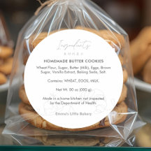 Modern Bakery Line Art Ingredient Product