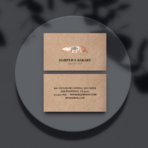 Modern Bakery Professional Logo Business Card