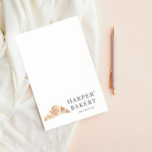 Modern Bakery Professional Logo Business Post-it Notes